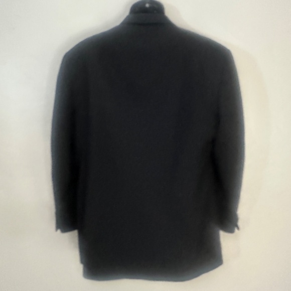 Stanley Blacker Tuxedo Jacket 44S Gently worn Tough rental market model Wool - Picture 3 of 4